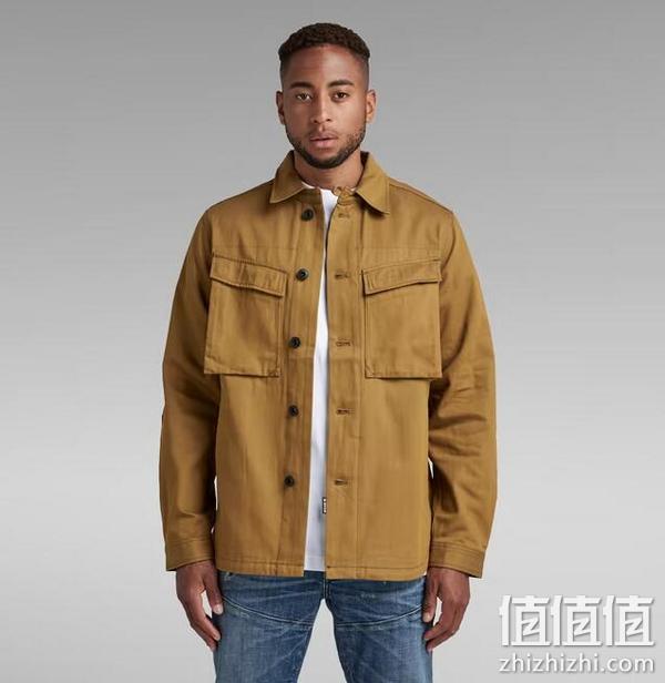 G-Star Raw Mysterious 男士大口袋衬衫夹克D21982 531.56元（天猫旗舰店​折后1615元） 值值值-买手聚集的地方