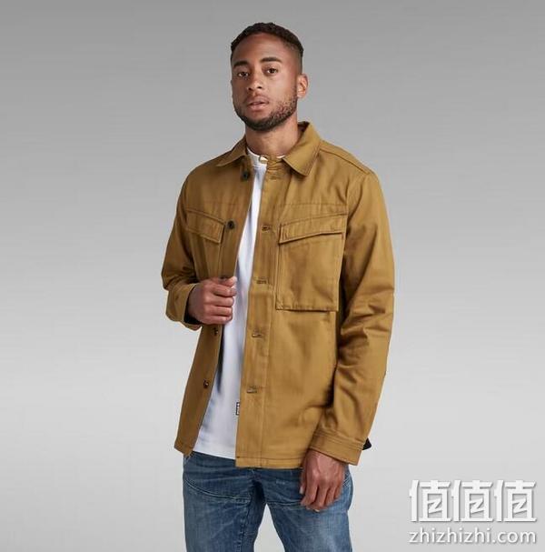 G-Star Raw Mysterious 男士大口袋衬衫夹克D21982 531.56元（天猫旗舰店​折后1615元） 值值值-买手聚集的地方