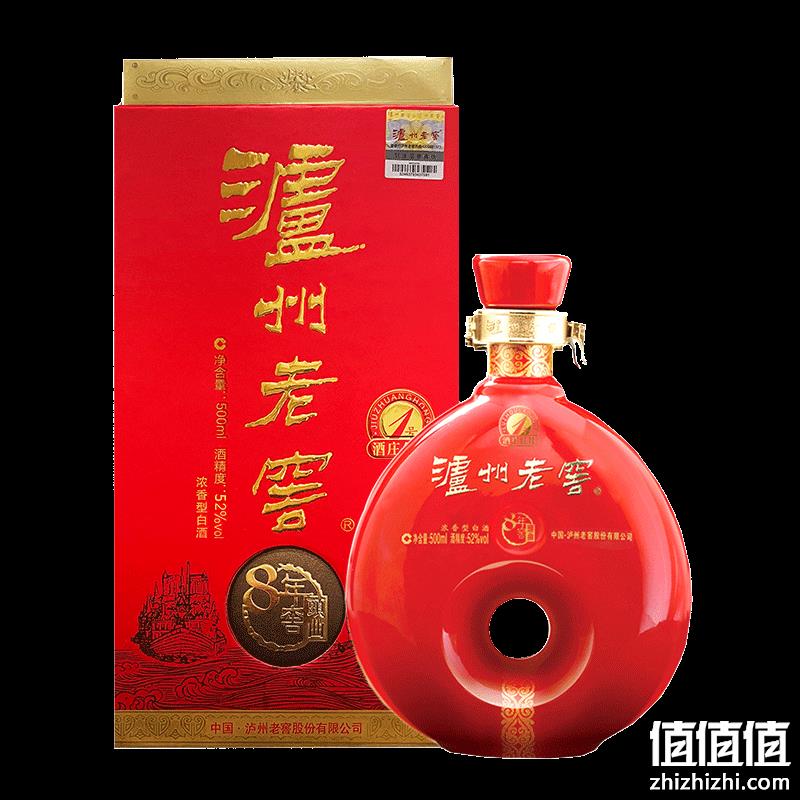 88VIP会员，泸州老窖 8年窖头曲  庄红八1号 52度浓香型白酒500mL*6瓶 新低1177.05元包邮（196.18元/瓶） 值值值-买手聚集的地方