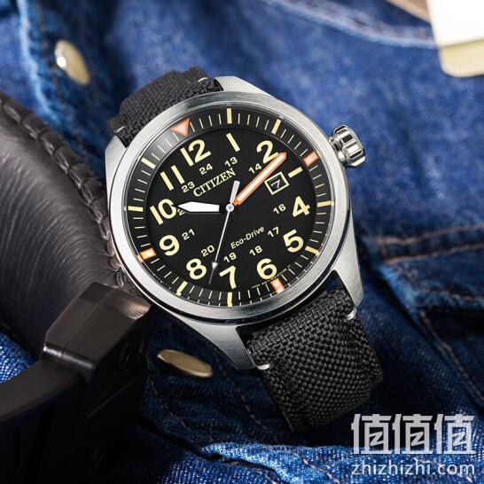 军表范，Citizen 西铁城 AW5000-24E 男士光动能手表 608元 值值值-买手聚集的地方