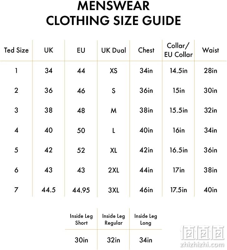 2022秋冬新品，Ted Baker 泰德·贝克 男士舒适棉质混纺通勤纯色休闲裤 252881 275.83元（天猫折后722元） 值值值-买手聚集的地方