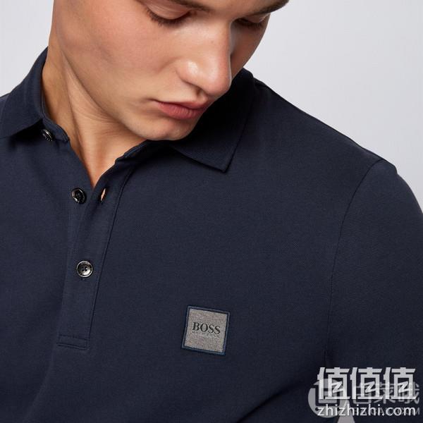 Hugo Boss 雨果·博斯 Passerby 男士纯棉长袖Polo衫 349.11元 值值值-买手聚集的地方