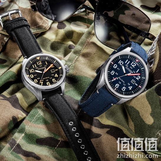 军表范，Citizen 西铁城 AW5000-24E 男士光动能手表 608元 值值值-买手聚集的地方