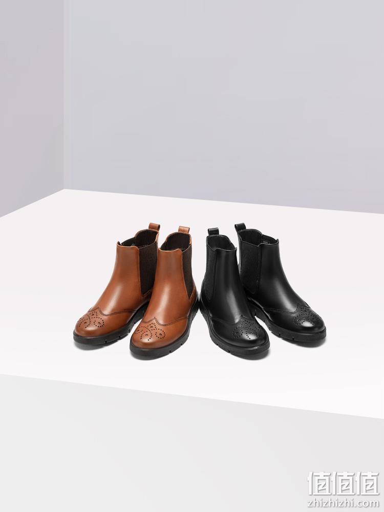 ECCO 爱步 Bella贝拉 布洛克短靴瘦瘦靴 282353 578.85元（天猫折后1819元） 值值值-买手聚集的地方