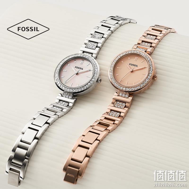 Fossil 化石  满天星系列女士石英手表  BQ3181 3色 399元顺丰包邮（需领券） 值值值-买手聚集的地方