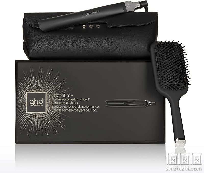 亚马逊销冠！英国殿堂级品牌，Ghd Platinum+ 限量版造型礼盒套装（直卷发器+气垫梳+限量版收纳包） 1279.16元（天猫折后1808元） 值值值-买手聚集的地方