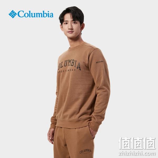 PLUS会员，Columbia 哥伦比亚 TREK™ 男士保暖薄绒运动圆领卫衣 AE0954 +凑单品 90.62元包邮（卫衣折86.52元） 值值值-买手聚集的地方