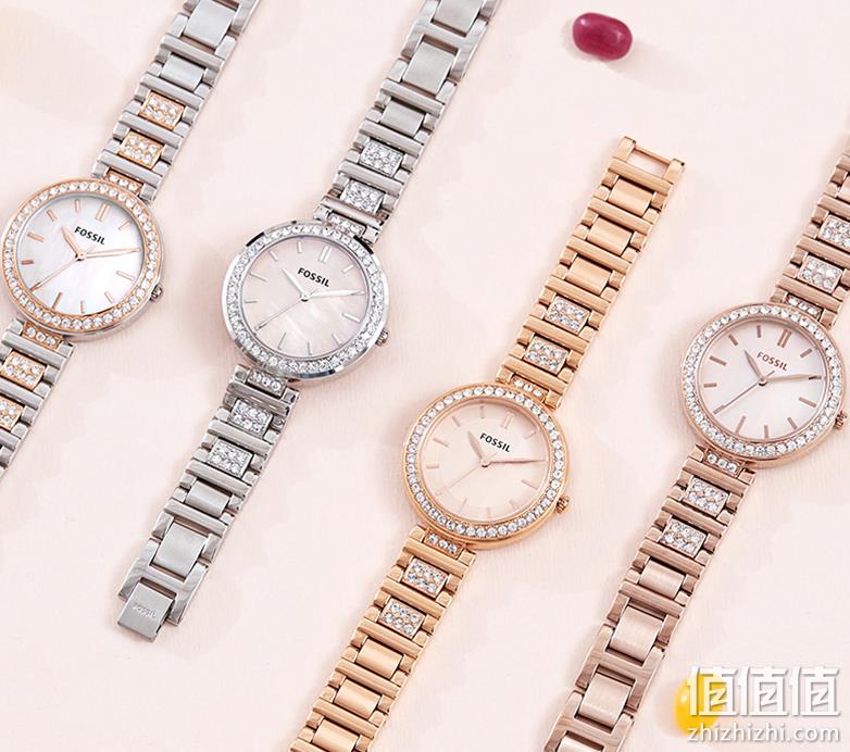 Fossil 化石  满天星系列女士石英手表  BQ3181 3色 399元顺丰包邮（需领券） 值值值-买手聚集的地方