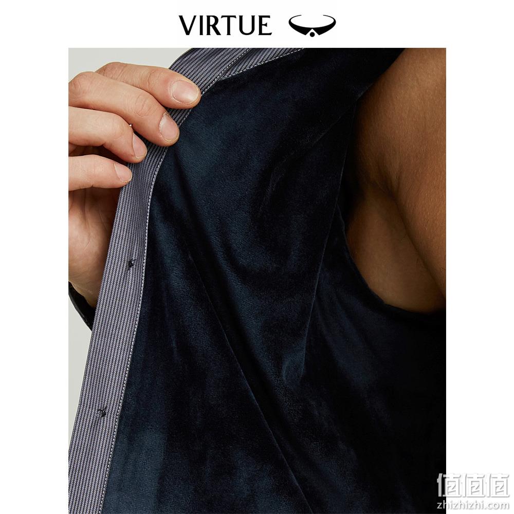 Virtue 富绅 男士加绒保暖长袖衬衫 47元包邮（需领券） 值值值-买手聚集的地方