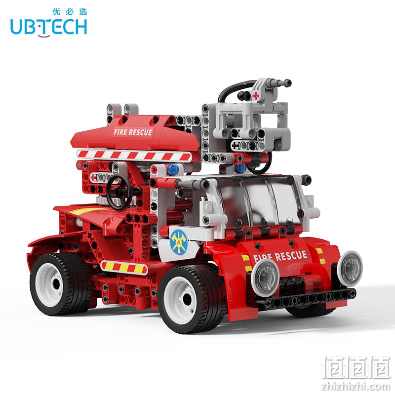 UBTECH 优必选 × 小天才 Jimu系列 JRKL206 先锋消防车 298元包邮（需领券） 值值值-买手聚集的地方