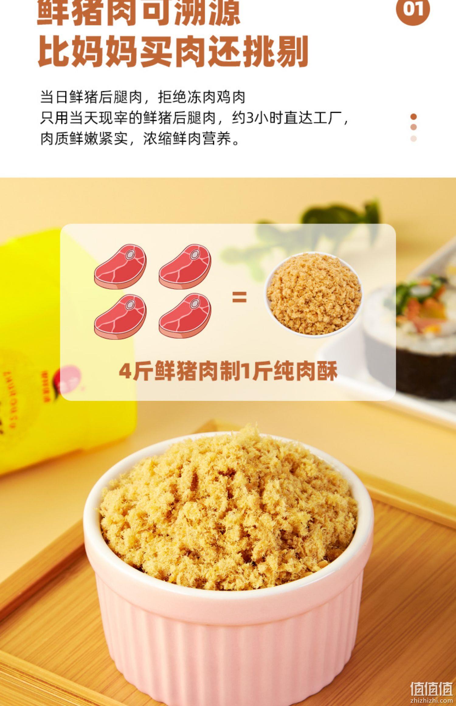 厦门特产，银祥 0添加儿童纯猪肉松礼盒110g*2罐+赠同款海苔肉松110g*2罐 史低25.9元包邮（双重优惠） 值值值-买手聚集的地方