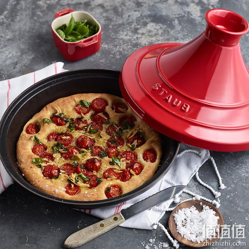 法国国宝级，Staub 珐琅铸铁塔吉锅 28cm 748元（天猫旗舰店2688元） 值值值-买手聚集的地方
