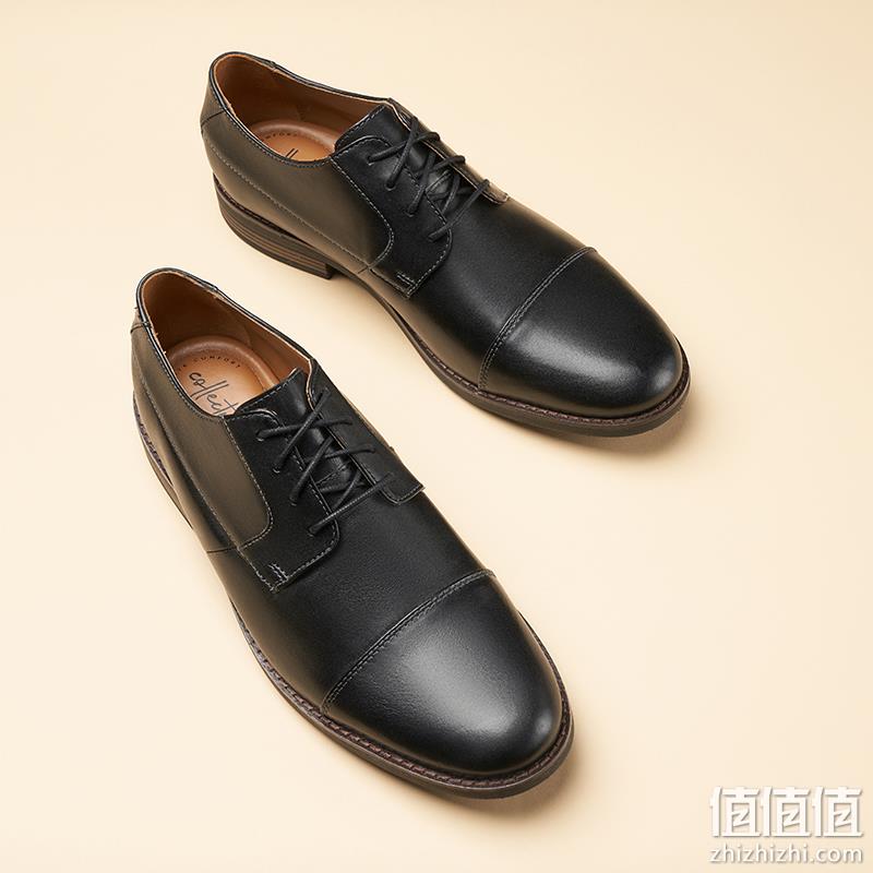 Clarks 其乐 Becken Cap 男士真皮休闲鞋 321.52元（天猫旗舰店1199元） 值值值-买手聚集的地方