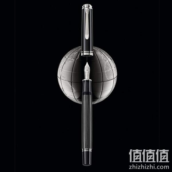 Pelikan 百利金 Souveran帝王系列 M605 14K金笔尖钢笔 F尖 碳黑色 1610元 值值值-买手聚集的地方