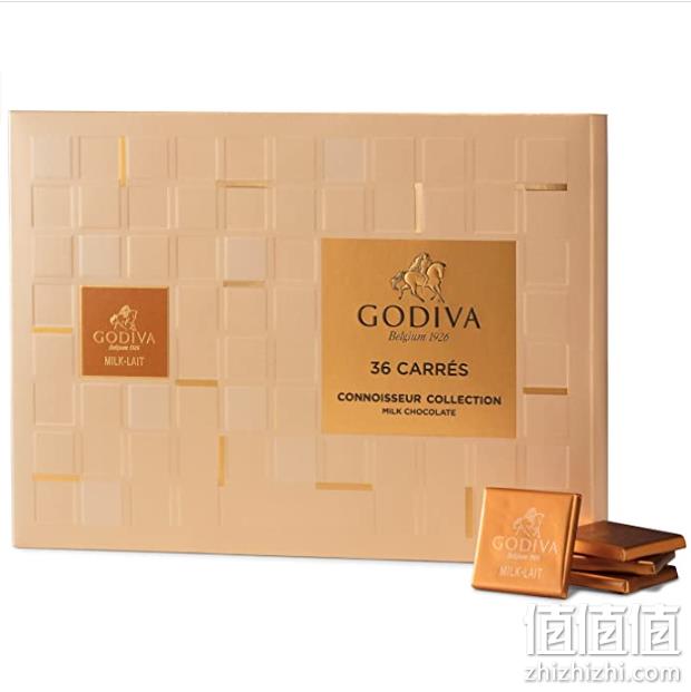 GODIVA 歌帝梵 经典系列牛奶巧克力礼盒 36片装/190g 150.02元（可3件92折​） 值值值-买手聚集的地方