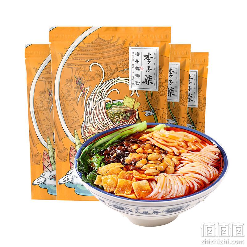 李子柒 柳州螺蛳粉 335g*4袋 39.9元包邮（需领券） 值值值-买手聚集的地方