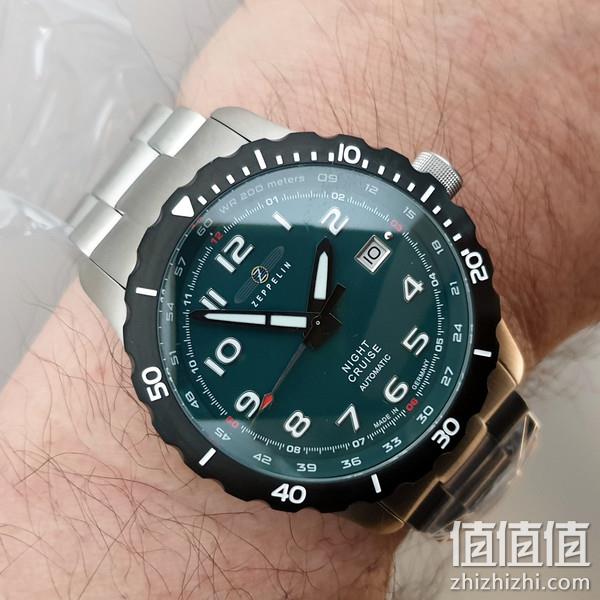 德国制造，Zeppelin 齐博林 Night Cruise夜游系列 7264M 男士自动机械腕表 1663.58元 值值值-买手聚集的地方