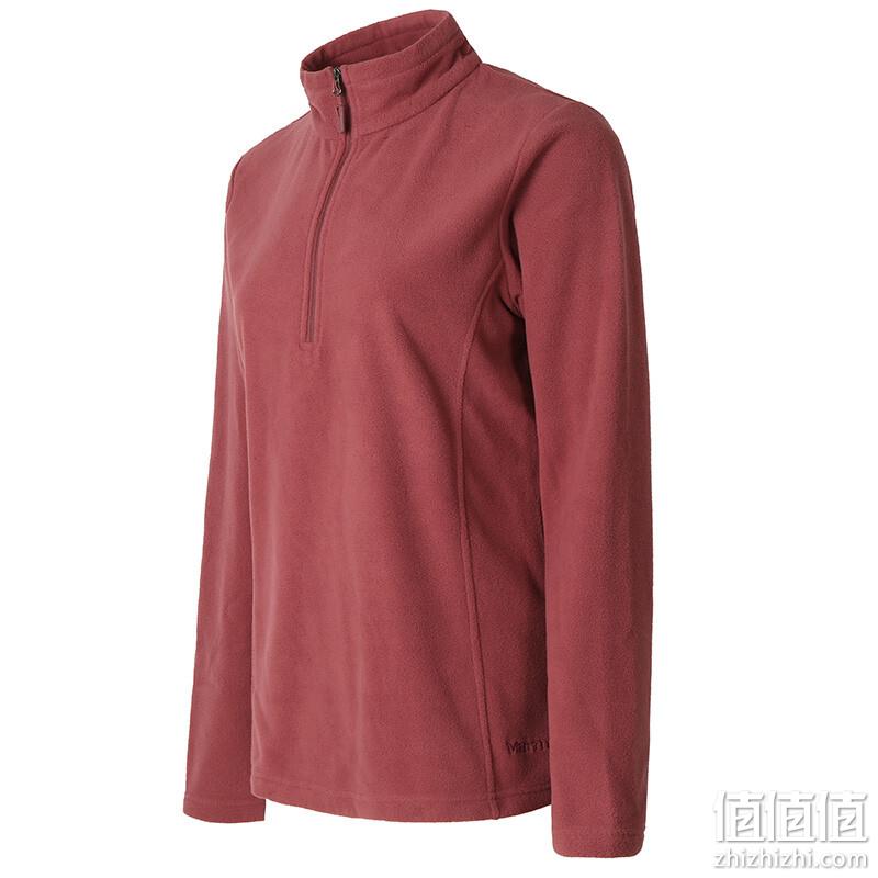 Marmot 土拨鼠 Rocklin ½ Zip 男士抓绒夹克 E22501 179元包邮 值值值-买手聚集的地方