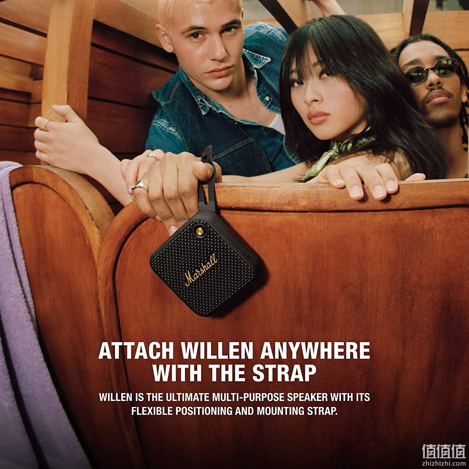 亚马逊销冠！Marshall 马歇尔 Willen 便携式超小型蓝牙音响 645.76元 值值值-买手聚集的地方