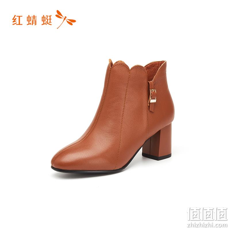 清仓低价，红蜻蜓 秋冬百搭女靴 110款可选 新低59元包邮（需领券） 值值值-买手聚集的地方