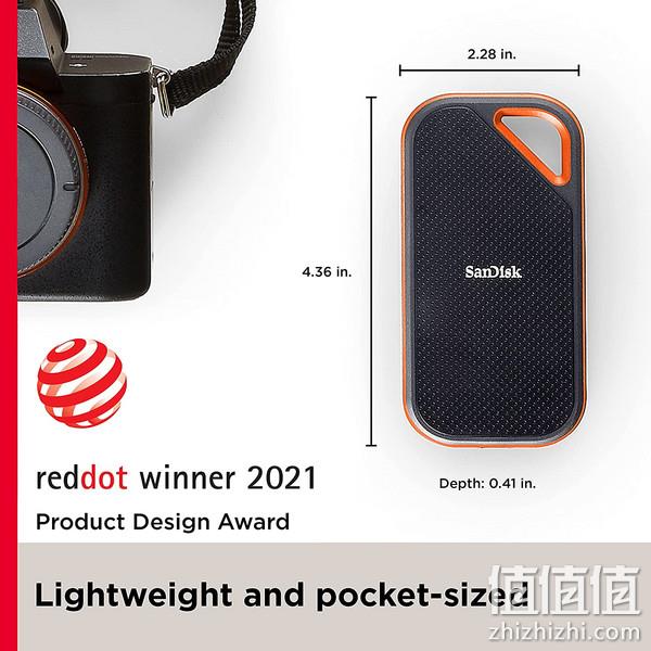 亚马逊销冠！读写2000MB/秒，SanDisk 闪迪 Extreme Pro 至尊超极速 NVMe 移动固态硬盘4TB 2549元 值值值-买手聚集的地方