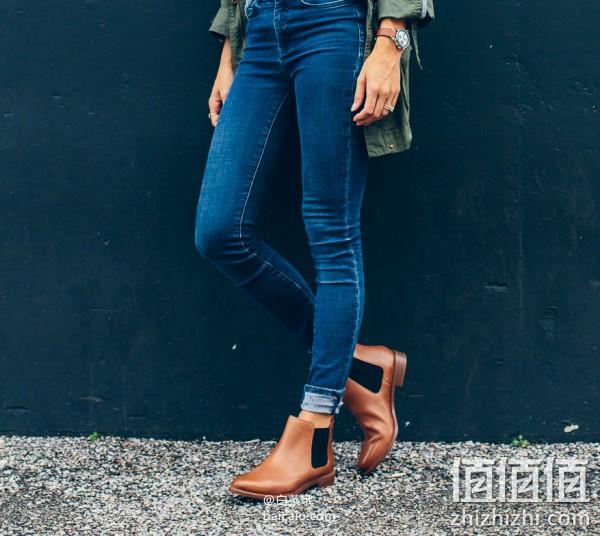 Clarks 其乐 Taylor Shine 女士真皮切尔西靴 299.12元 值值值-买手聚集的地方