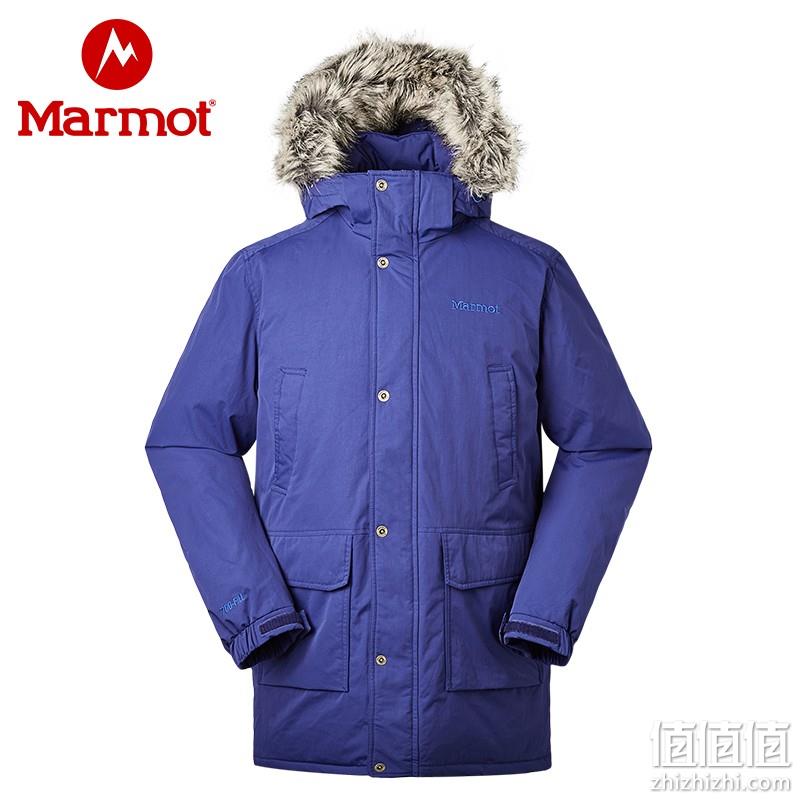 Marmot 土拨鼠 Steinway 男士700蓬带毛领羽绒服V41640/V73980 多色 新低909元包邮（多重优惠） 值值值-买手聚集的地方