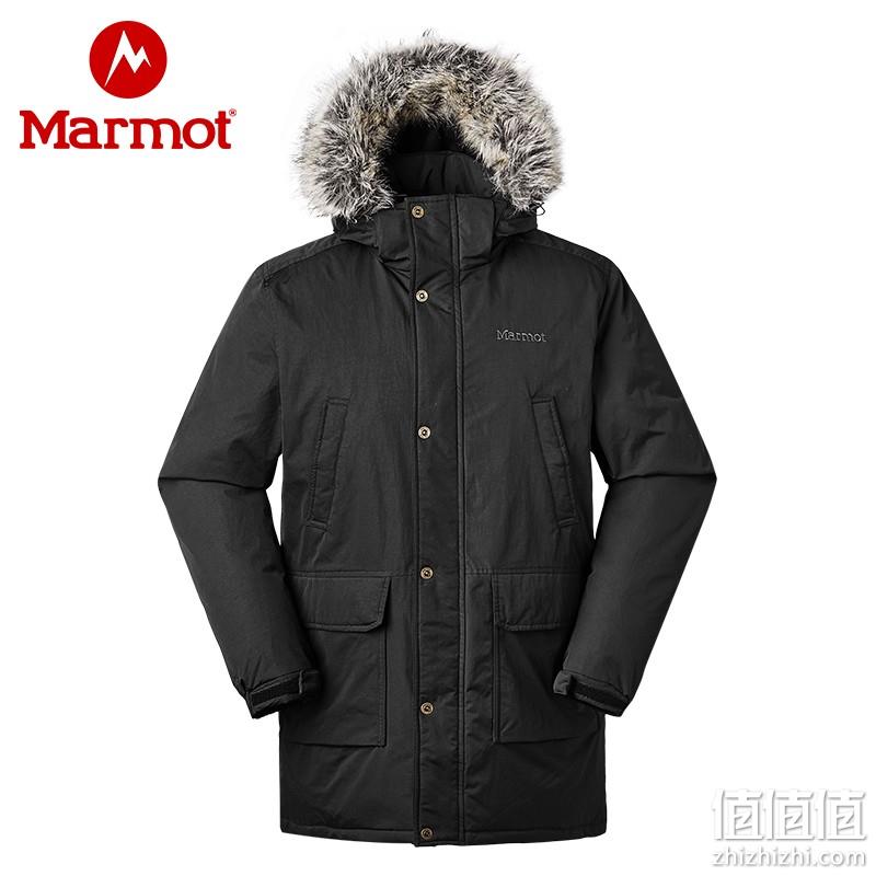 Marmot 土拨鼠 Steinway 男士700蓬带毛领羽绒服V41640/V73980 多色 新低909元包邮（多重优惠） 值值值-买手聚集的地方
