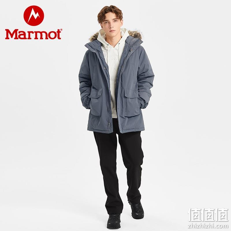Marmot 土拨鼠 Steinway 男士700蓬带毛领羽绒服V41640/V73980 多色 新低909元包邮（多重优惠） 值值值-买手聚集的地方