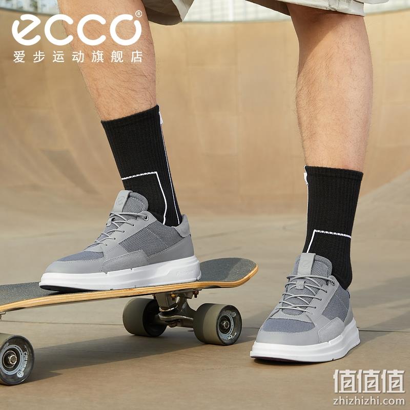 ECCO 爱步 Soft X柔酷系列 男士网面运动鞋 420544 362.23元 值值值-买手聚集的地方
