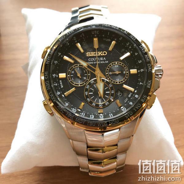 可收秋波，Seiko 精工 Coutura系列 SSG009 男士太阳能电波表 1661.3元 值值值-买手聚集的地方