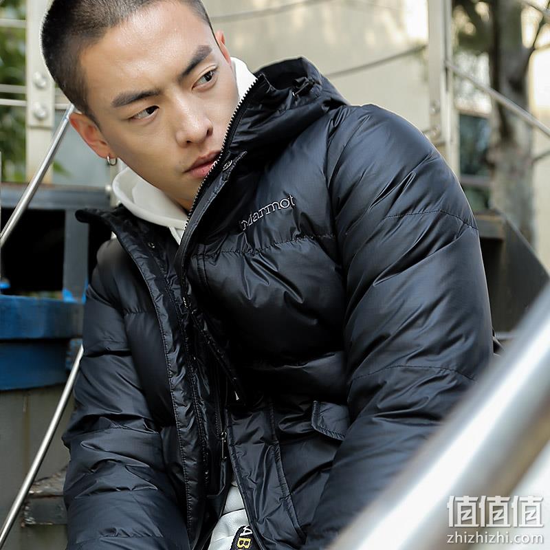新低！Marmot 土拨鼠 Guides 男士700蓬拒水鹅绒面包羽绒服 E29911 599元包邮（京东1300元） 值值值-买手聚集的地方