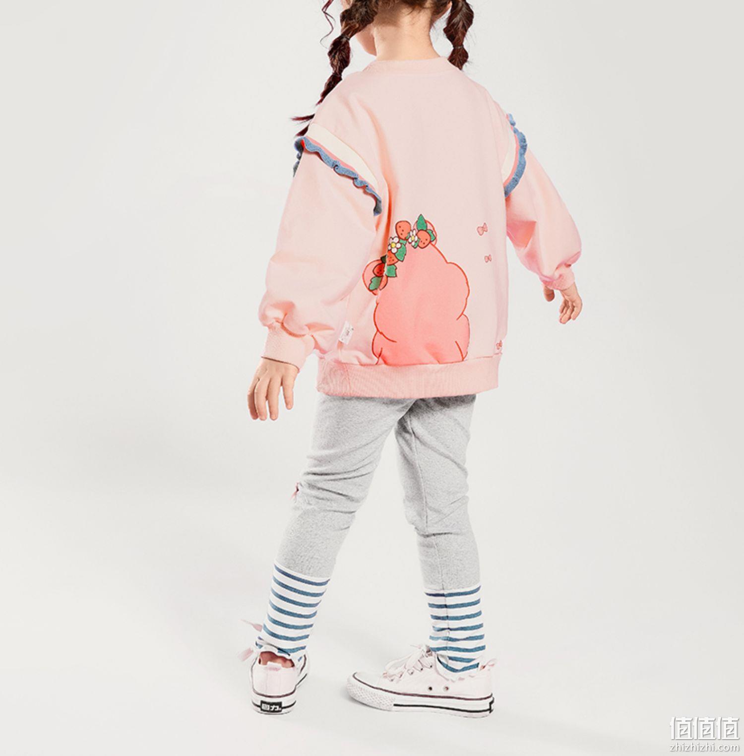 Jellybaby 杰里贝比 女童春季洋气春装两件套（80~130码）2色 79元包邮（双重优惠） 值值值-买手聚集的地方