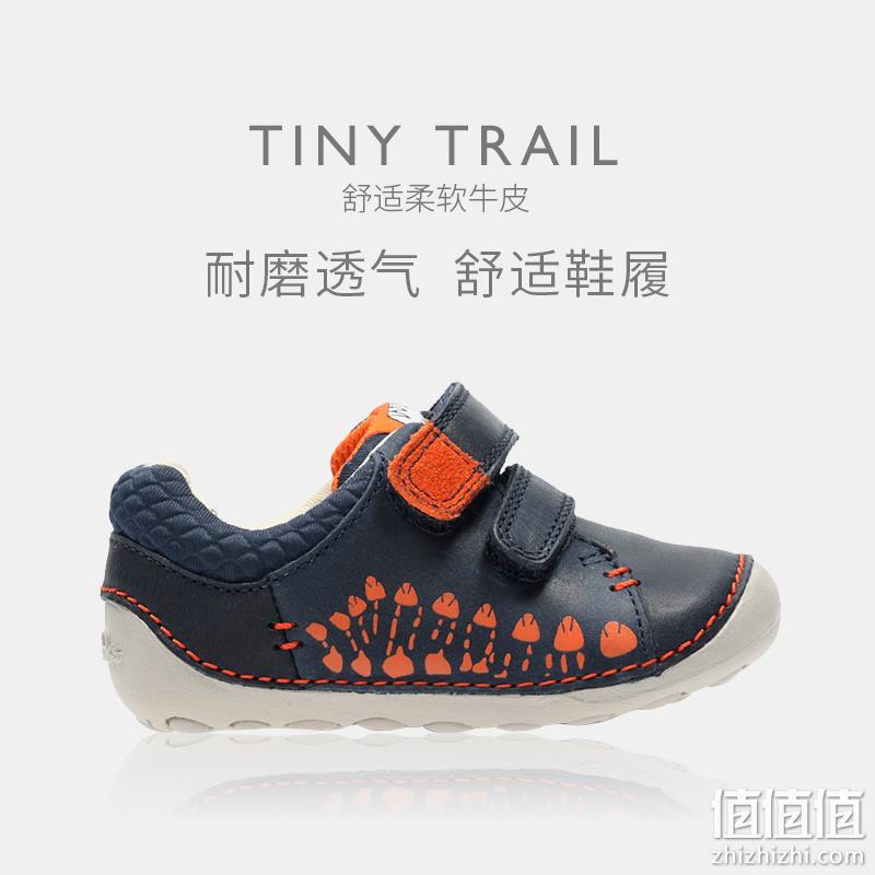 断码清仓！Clarks 其乐 男女童轻便透气舒适休闲鞋/凉鞋 35款（17.5~30码） 史低89元包邮（需领券） 值值值-买手聚集的地方
