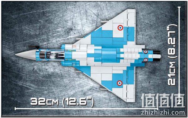Cobi Armed Force系列 5801 Mirage 2000-5 幻影2000战斗机 222元 值值值-买手聚集的地方