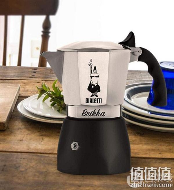 Bialetti 比乐蒂 Brikka 双阀高压摩卡壶咖啡壶 4杯量 338元 值值值-买手聚集的地方