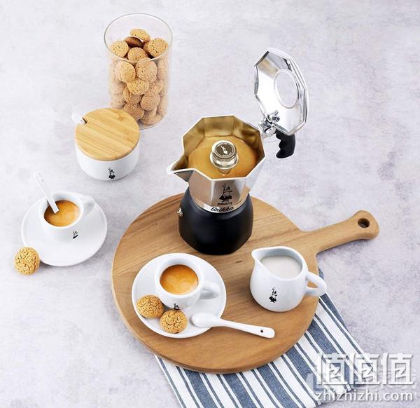 Bialetti 比乐蒂 Brikka 双阀高压摩卡壶咖啡壶 4杯量 338元 值值值-买手聚集的地方