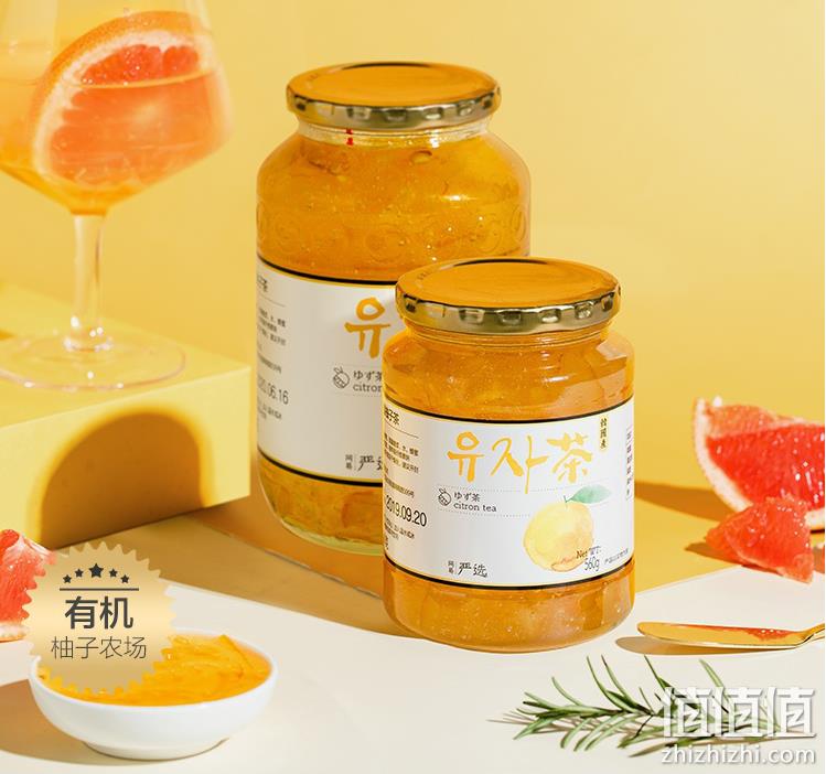 网易严选 韩国进口蜂蜜柚子茶 560g罐装 24.9元包邮（需领券） 值值值-买手聚集的地方