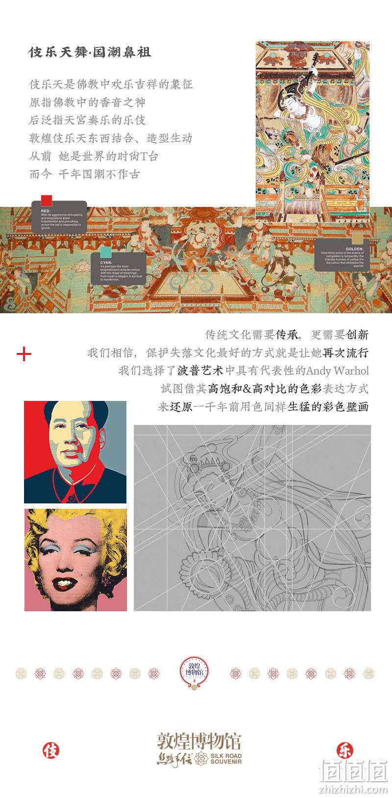 敦煌博物馆 伎乐天系列  iPhone系列/华为P系列文创软壳手机壳 2款 19元包邮（需领券） 值值值-买手聚集的地方