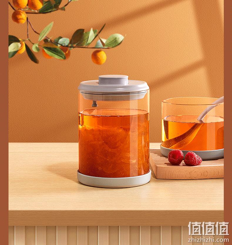 安扣 蜂蜜专用瓶食品级玻璃密封罐 赠PP密封罐250ml 12.8元起包邮（需领券） 值值值-买手聚集的地方