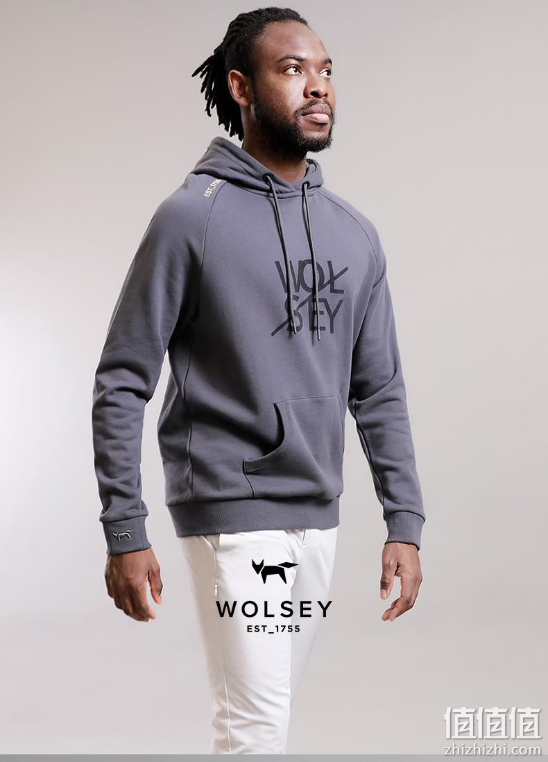 英国皇室266年品牌，Wolsey 男女同款连帽情侣卫衣 春季新款高尔夫练习衫 139元包邮（需领券） 值值值-买手聚集的地方