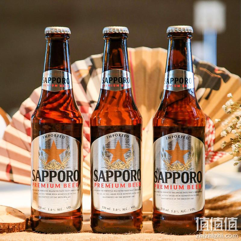 临期低价，Sapporo 三宝乐 日本风味 札幌啤酒330mL*6瓶 34.9元包邮（需领券） 值值值-买手聚集的地方