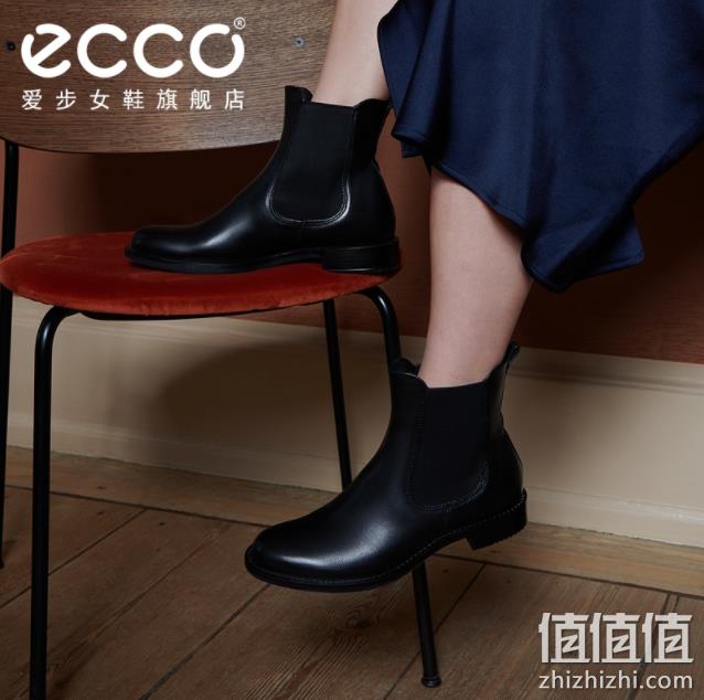 亚马逊销冠！ECCO 爱步 Shape 25 型塑系列 女士真皮切尔西短靴 266503 550.3元（天猫旗舰店1880元） 值值值-买手聚集的地方