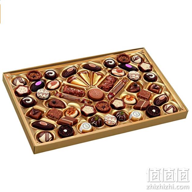 Lindt 瑞士莲 Pralinen Hochfein 多口味巧克力礼盒 50颗500g 163.4元 值值值-买手聚集的地方