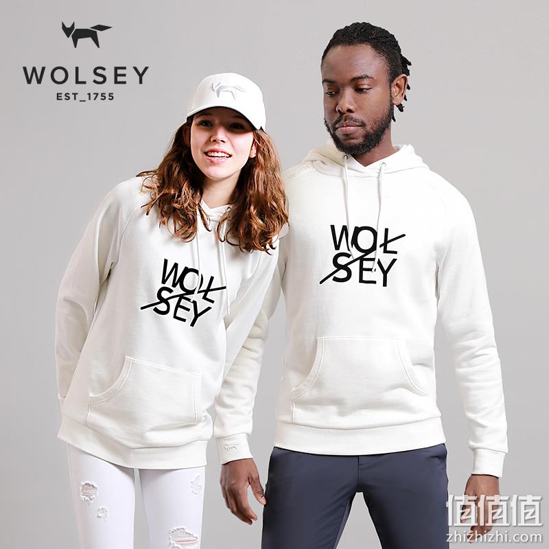 英国皇室266年品牌，Wolsey 男女同款连帽情侣卫衣 春季新款高尔夫练习衫 139元包邮（需领券） 值值值-买手聚集的地方