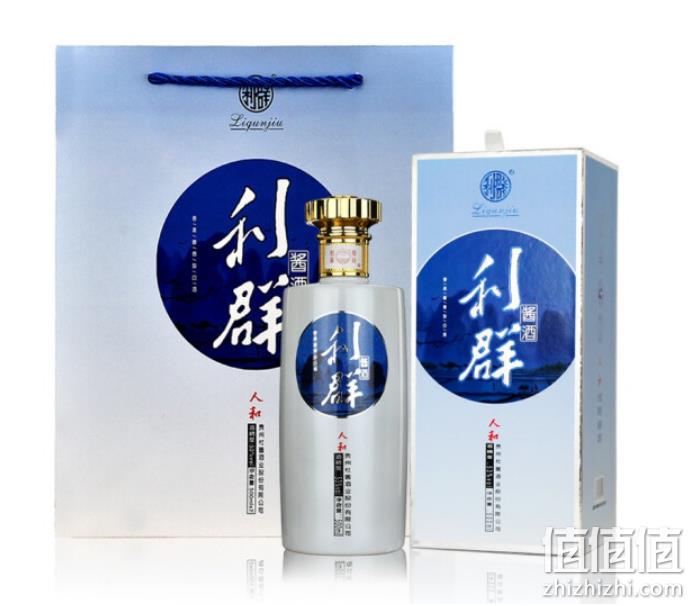 Plus会员，杜酱 利群人和 6年坤沙 53度酱香型白酒500mL*6瓶 449元包邮（需领券） 值值值-买手聚集的地方