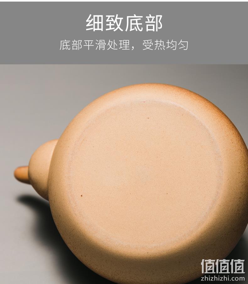 茶博会获奖品牌，容山堂 粗陶提梁壶煮茶器 2款 88.1元包邮（双重优惠） 值值值-买手聚集的地方