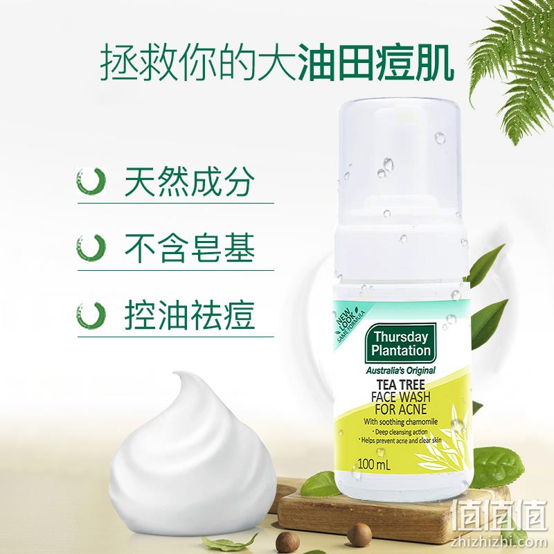 临期特价！澳洲进口，Thursday Plantation 星期四农庄 茶树精华洁面泡沫100ml*2瓶 34元包邮包税（17元/瓶） 值值值-买手聚集的地方