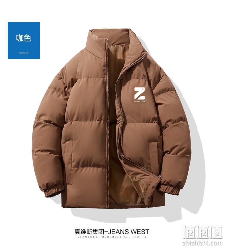 Jeanswest 真维斯 男女同款冬季潮款加厚棉服外套 多色 89.9元包邮（需领券） 值值值-买手聚集的地方
