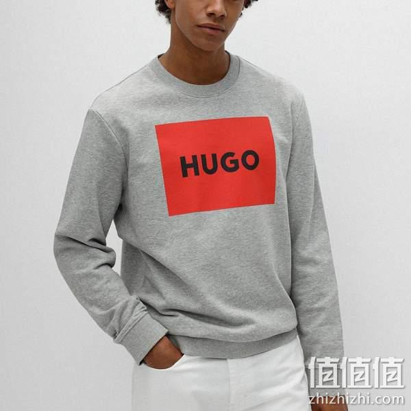 HUGO Hugo Boss 雨果·博斯 Duragol222 男士纯棉休闲圆领卫衣50467944 311元起（可3件92折） 值值值-买手聚集的地方